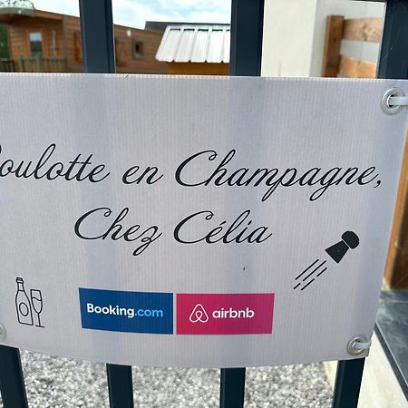 Chez Celia, Roulotte En Champagne Villa Fleury-la-Riviere Eksteriør billede