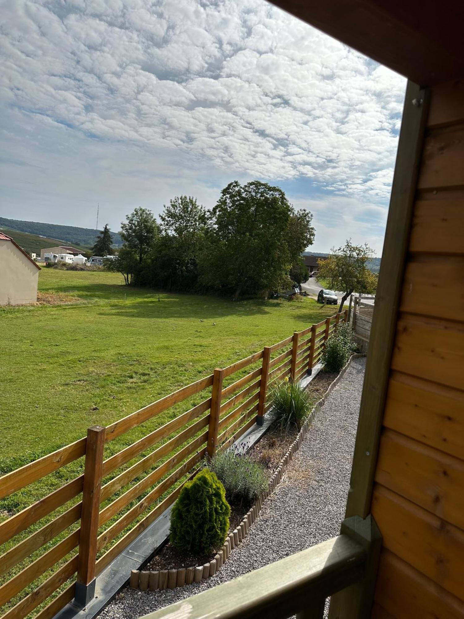 Chez Celia, Roulotte En Champagne Villa Fleury-la-Riviere Eksteriør billede