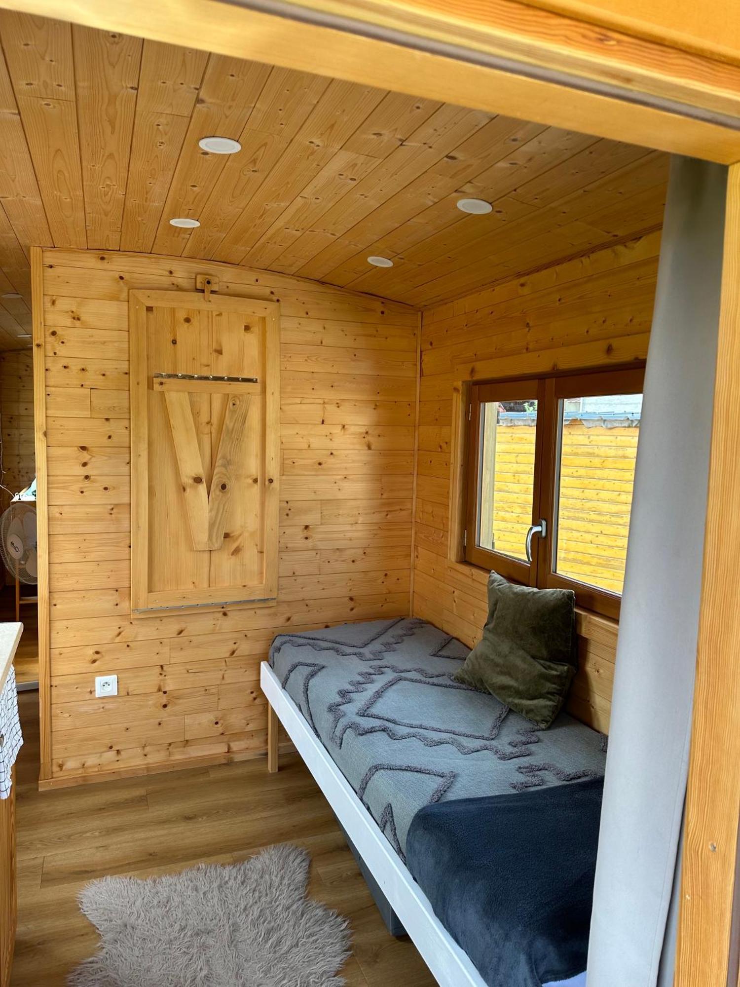 Chez Celia, Roulotte En Champagne Villa Fleury-la-Riviere Eksteriør billede